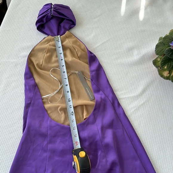 New Anthropologie Katie May The Robbie Open-Back Halter Jumpsuit, Size XS - Picture 11 of 16